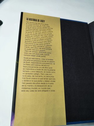 Libro La historia de Lisey de Stephen King