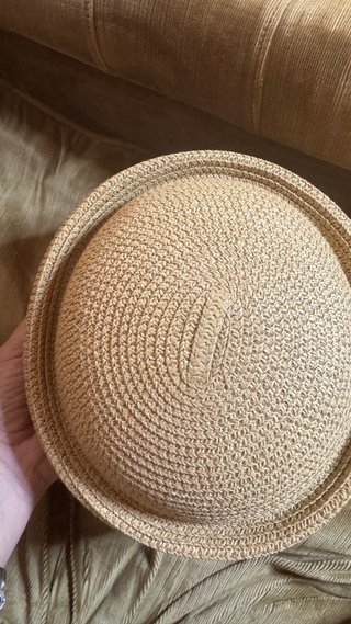 Cappello docker in paglia - NUOVО