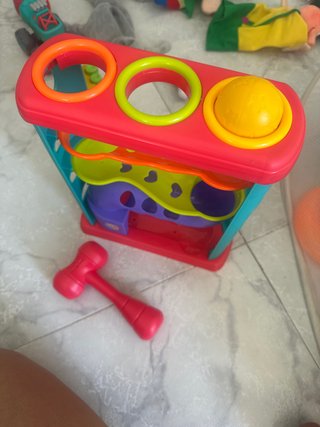 Juego de Bolas y Martillo Infantil
