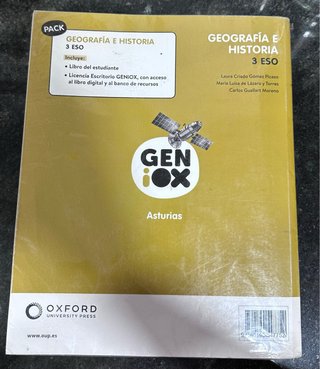 Geografía e Historia 3º ESO. Libro del estudian...