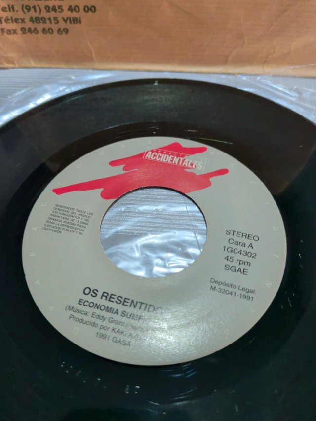 Os Resentidos - Economía Sumergida 7 Vinilo