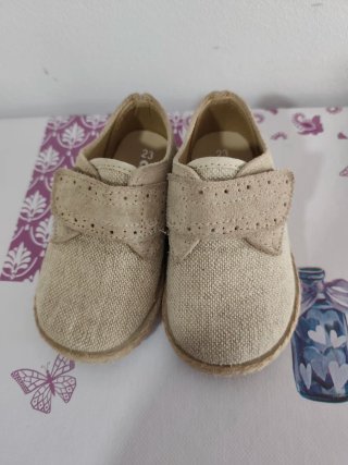 Zapatos lino niño talla 23