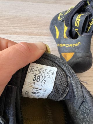 Pies de Gato La Sportiva Miura Mujer talla 38,5