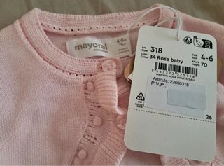 Rebeca Mayoral rosa 4-6 meses