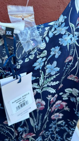 Camisón Admas Mujer XXL Estampado Floral