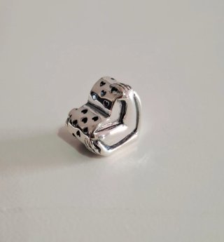 Charm Corazón Plata
