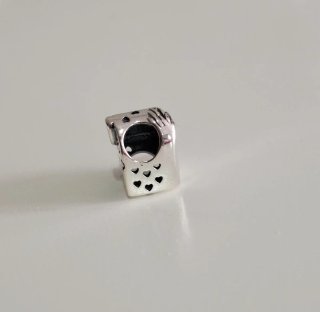 Charm Corazón Plata