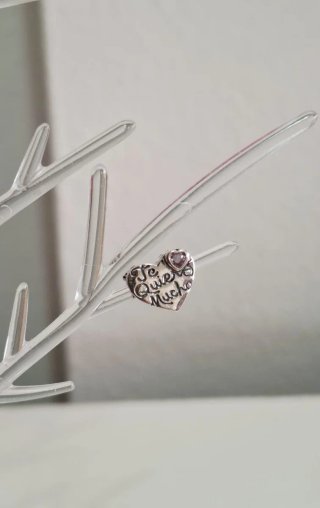 Charm Corazón Plata