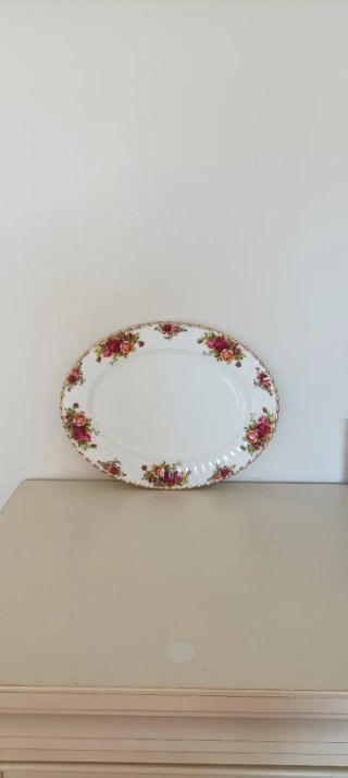 Fuente ovalada Royal Albert porcelana