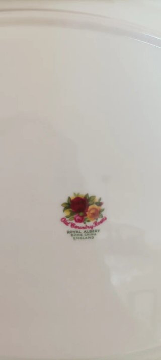 Fuente ovalada Royal Albert porcelana
