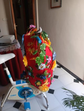 Disfraz Primavera Adulto confeccionado a mano
