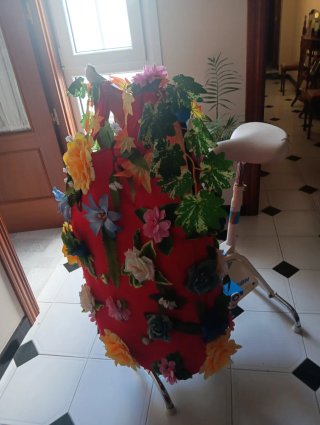 Disfraz Primavera Adulto confeccionado a mano