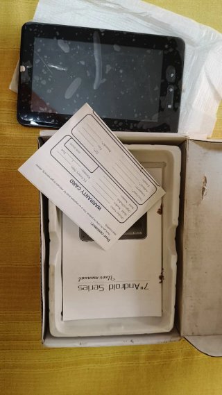 Tablet 7 pollici Android Nero