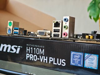 MSI H110M PRO-VH PLUS + Intel Pentium G4560