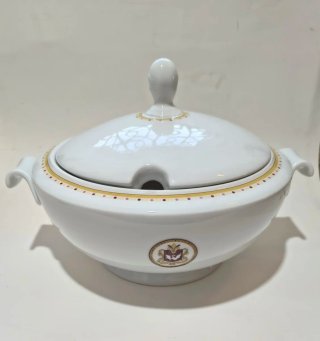 Zuppiera elegante porcellana italiana