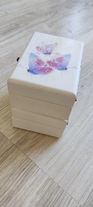2 Joyeros Pequeños Mariposas