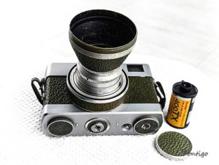 Carl Zeiss Werra 1, verde oliva