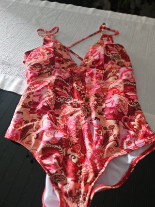 Bañador estampado floral
