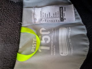 Chaqueta de nieve Wedze para niño