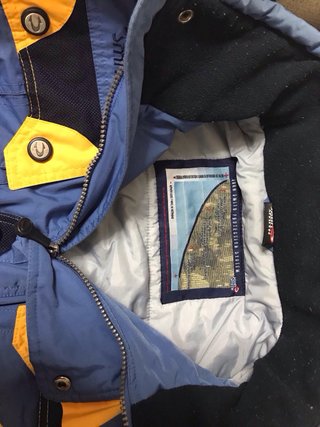 Anorak JOHN SMITH montaña y nieve azul