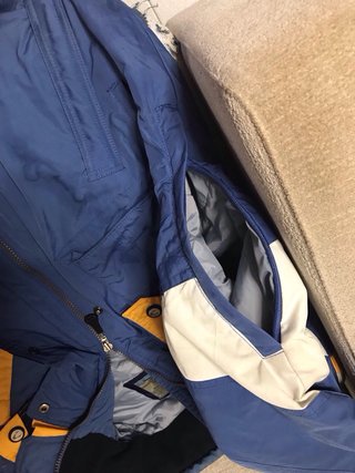 Anorak JOHN SMITH montaña y nieve azul
