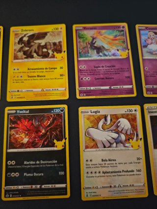 Cartas Pokémon TCG 25 Aniversario