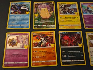 Cartas Pokémon TCG 25 Aniversario
