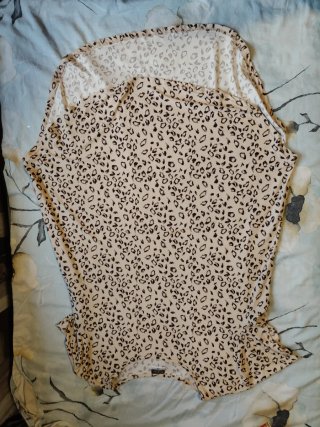 Túnica larga estampado leopardo