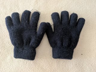 Guantes de lana para niño
