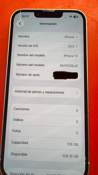 IPHONE 13 128GB (CON GARANTÍA)