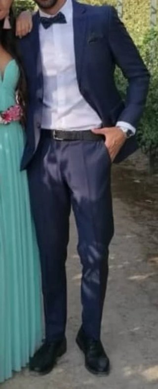 Traje Pedro del Hierro Azul Marino