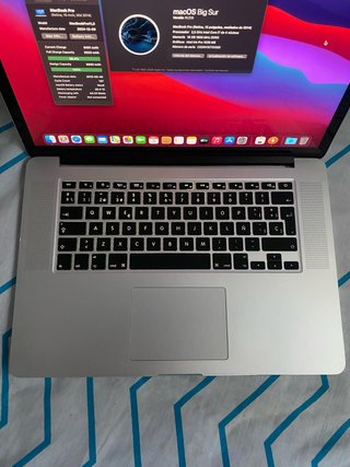 MacBook Pro 15 Retina mediados 2014 A1398 512GB