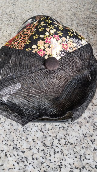 Gorra Ripple Bordada Dragón y Tigre Japonesa