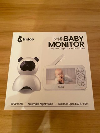Vigilabebés Panda Pantalla de 5 Pulgadas