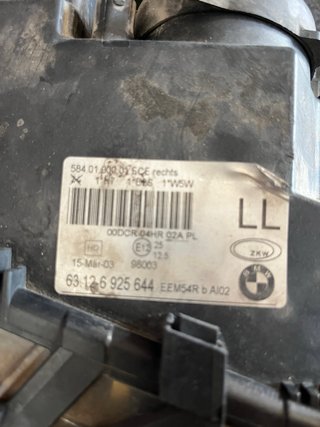 Faros delantero BMW E46 Xenon