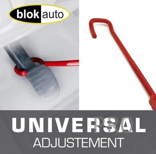 Barra antirrobo de coche volante pedal - Blokauto