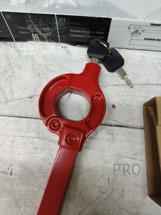 Barra antirrobo de coche volante pedal - Blokauto