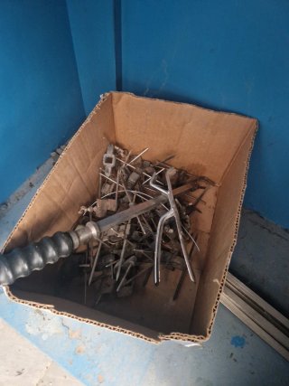 Máquina de pollos a gas
