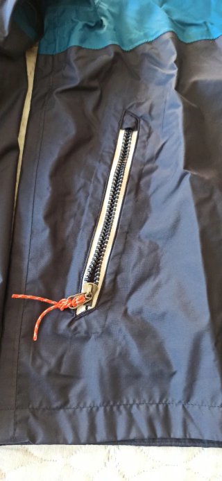 Chubasquero impermeable niño azul