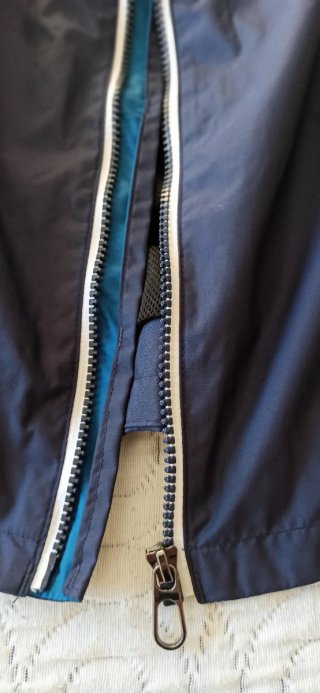 Chubasquero impermeable niño azul