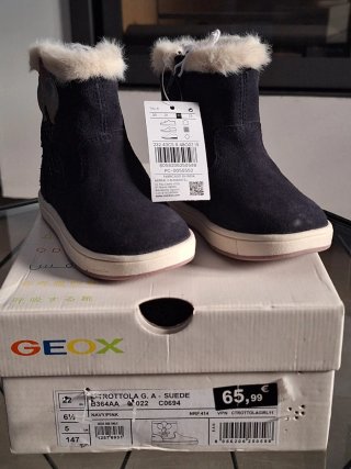 Botas Geox niña talla 22 piel