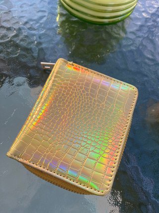 Monedero/Cartera Holográfica Cocodrilo