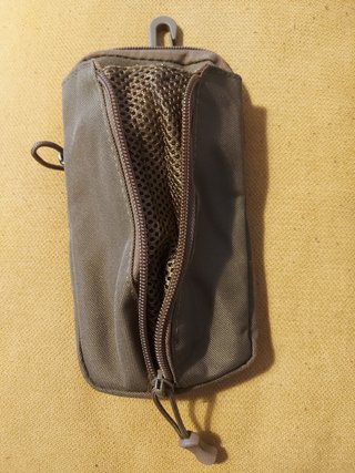 Tasca MOLLE porta cellulare/bottiglietta beige