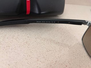Gafas de sol Prada Hombre Plata Marrón