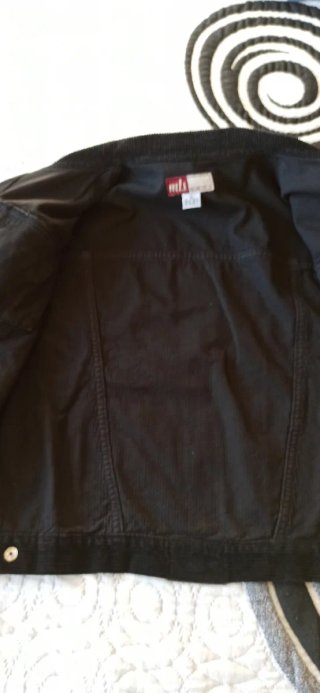 Chaqueta MTS Negra Corduroy