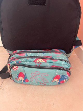 Mochila Totto con carro y estuche