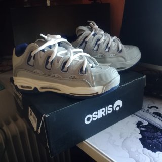 Zapatillas Osiris D3 2001 Talla 11 Gris/Azul