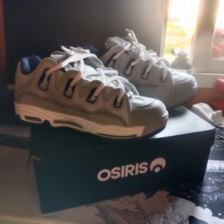 Zapatillas Osiris D3 2001 Talla 11 Gris/Azul