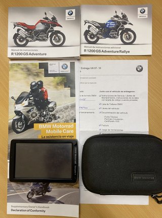 BMW GS 1200 Adventure Rally '19 Azul/Blanco