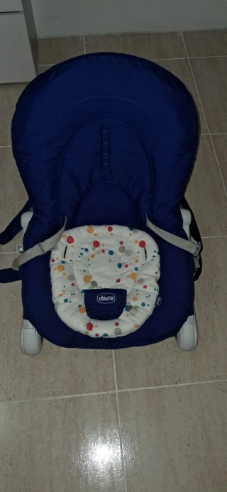 Hamaca Chicco Hooplà Azul Bebé